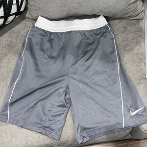 Nike Gray Athletic Shorts Kids XL